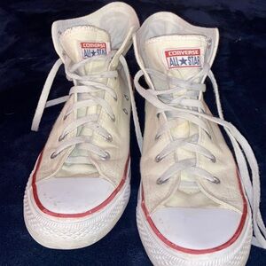 converse all star high top size 11 white